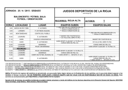juegos deportivos de la rioja - Escuelas de F&uacute;tbol de Logro&ntilde;o
