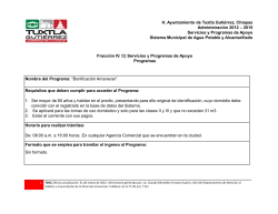 H. Ayuntamiento de Tuxtla Guti&eacute;rrez, Chiapas Administraci&oacute;n 2012