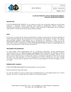 ht tifp - pg estabilizador termico