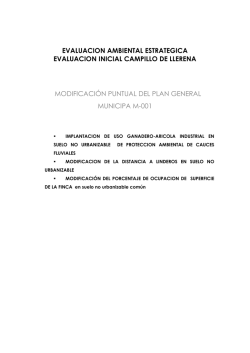 Documento Ambiental Estrat&eacute;gico
