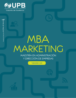 MAESTRÍA EN ADMINISTRACIÓN Y DIRECCIÓN DE