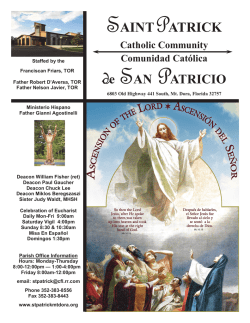 SAINTPATRICK - St. Patrick Catholic Church