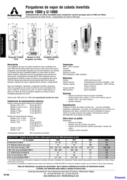 1000 Series Inverted Bucket Steam Traps