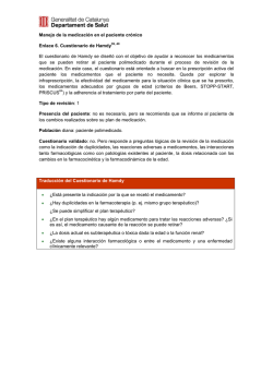 cuestionario de Hamdy