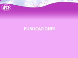 PUBLICACIONES - Casa Cultural Tejiendo Sororidades
