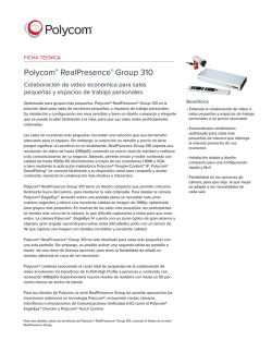 Polycom® RealPresence® Group 310