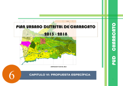 plan urbano distrital de characato 2013-2018