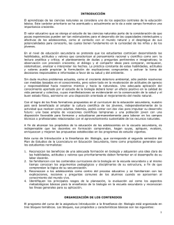Introducci&oacute;n a la ense&ntilde;anza de: Biolog&iacute;a.