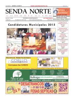 Senda Norte Listas