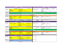 JUEVES 26 DE MARZO DE 2015 JUEVES 25 DE MARZO DE 2015