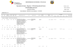 Ejecución de Gastos - Instituto Oceanográfico de la Armada