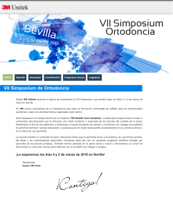 Descargar PDF - VII Simposium de Ortodoncia