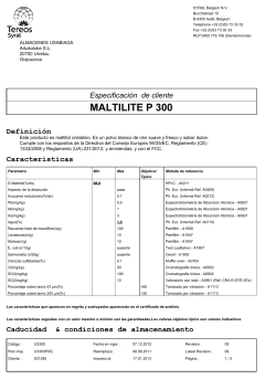 ficha técnica maltitol-maltilite p 300