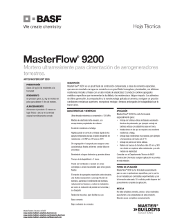MasterFlow® 9200 - Asset