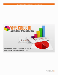 Ejemplos - VFPs Cubos BI