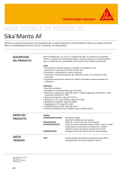 Sika Manto AF - Sika Ecuatoriana