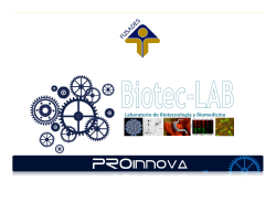 Laboratorio de Biotecnología y Biomedicina