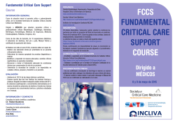 Fundamental Critical Care Support Course 2015