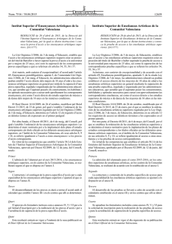 Institut Superior d`Ensenyances Art&iacute;stiques de la