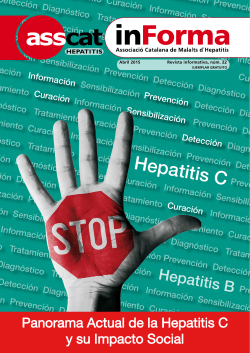 in Forma - Hepatitis - Asociación Catalana de Enfermos de Hepatitis