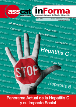 in Forma - Hepatitis - Asociaci&oacute;n Catalana de Enfermos de Hepatitis