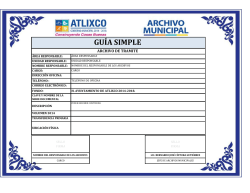 GUÍA SIMPLE