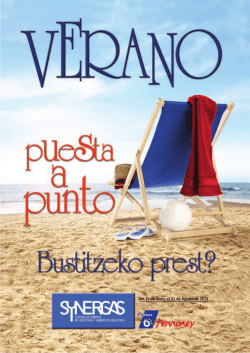 Verano 2015 - Suministros Largo