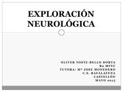 Exploracion neurologica