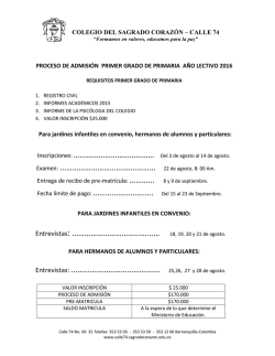 Inscripciones: &hellip;&hellip;&hellip;&hellip;&hellip;&hellip;&hellip;&hellip;&hellip;&hellip;&hellip;&hellip;&hellip; Del 10 de junio al 17 de
