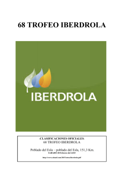 LXVIII Trofeo Iberdrola