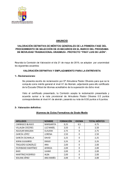 ANUNCIO - Diputación Provincial de Cuenca