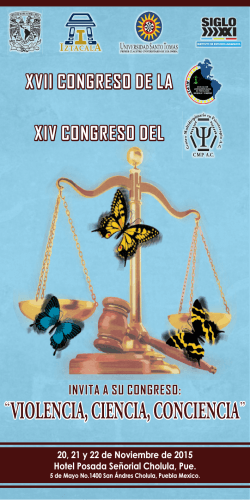 Programa final 2015 ALPJF - psicologia juridica y forense