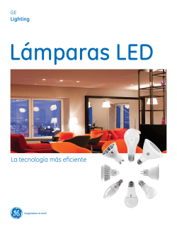 Lámparas LED - GE Lighting