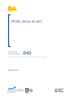 IPCBA. Marzo de 2015
