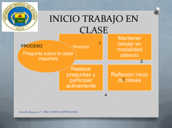 Diapositiva 1 - MBA BAQUERO ESTRELLA