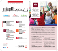 Educaci&oacute;n Infantil / Infant Education