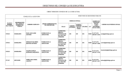 Cosejo de la Judicatura