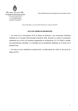 2015_Becas_CIN 2015-Acta_Admisión