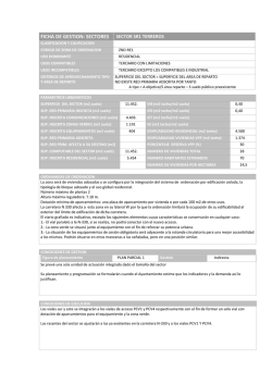 ficha sector sr1 - Ayuntamiento de Teresa de Cofrentes