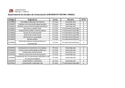 Departamento de Estudios de Comunicación (UNIVERSITAT