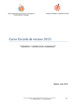 Informaci&oacute;n - Colegio Nacional de Polit&oacute;logos y Soci&oacute;logos