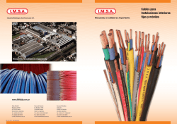 Cables para Instalaciones interiores fijas y móviles