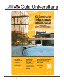 Gu&iacute;a Universitaria, abril /01 2015 - UAM Azcapotzalco