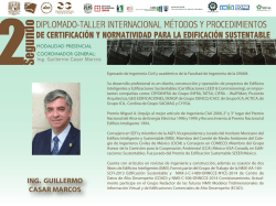 ing. guillermo casar marcos ing. guillermo casar marcos
