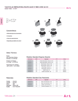 05 Valvulas manuales y mecanicas 3 2 vias