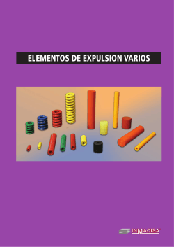 ELEMENTOS DE EXPULSION VARIOS