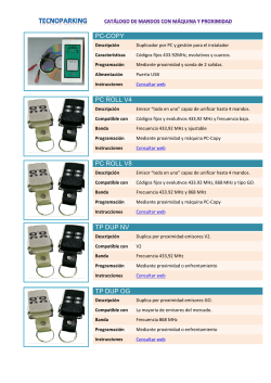 para abrir - Tecnoparking
