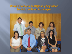 Diapositiva 1 - Servicio de Salud Aconcagua