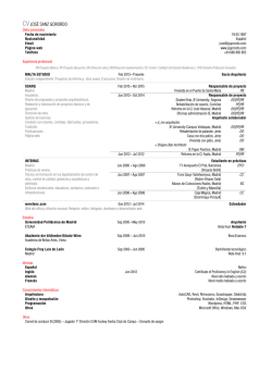 CV JOS&Eacute; SANZ GORORDO