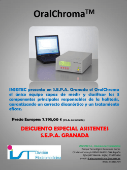 OralChromaTM - sepagranada2013.es